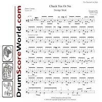 George Strait - Check Yes Or No | Drum Sheet